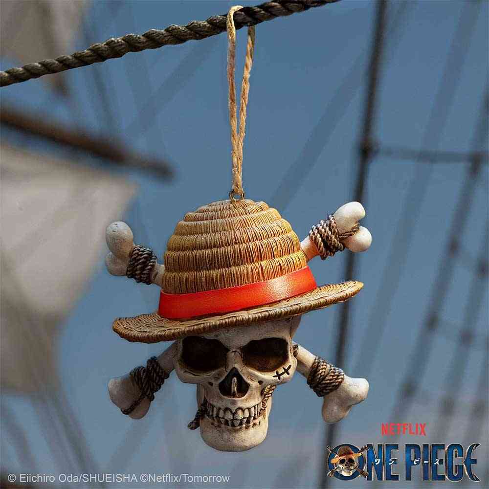 Nemesis Now One Piece - Luffy Jolly Roger Hanging Ornament Wall decoration - Multicolours